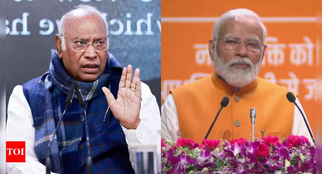 Mallikarjun Kharge hits out at Modi govt for 'covering up' unemployment data