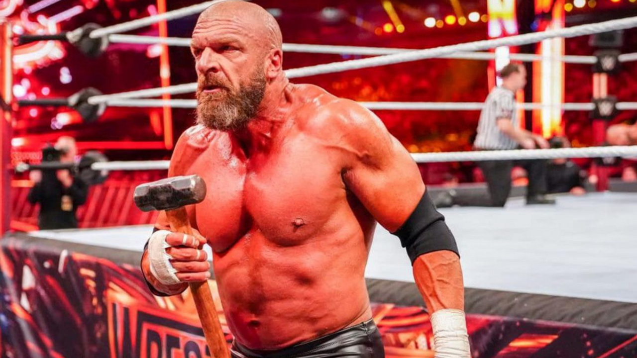 WWE silver リング Triple H (JAPAN限定品)レア 117342013.jpg