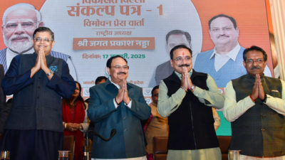 BJP pledges Rs 2.5k every month for Delhi women, equal amount as pension