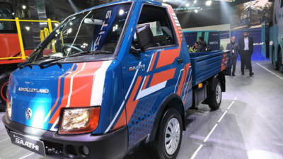 Ashok Leyland launches 'SAATHI' LCV at Bharat Mobility Expo: Price, features and more