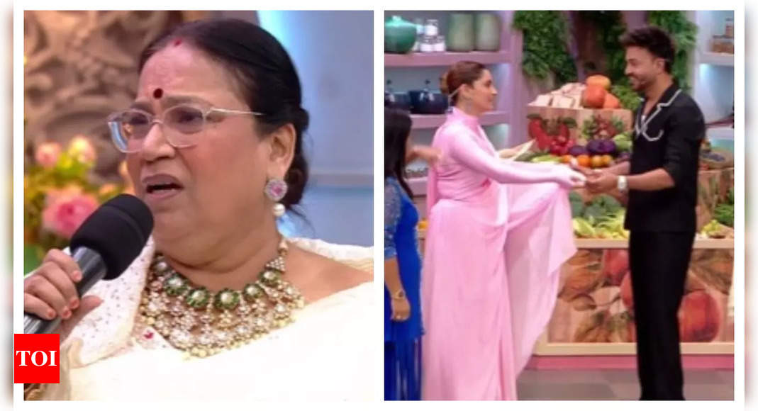 Laughter Chefs 2: Vicky Jain's mother returns to the show and urges daughter-in-law Ankita Lokhande to give her a grandchild, Vicky makes a hilarious comment