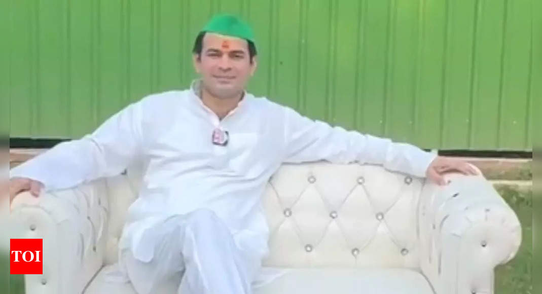 'Next CM sitting right in front of you': Tej Pratap's post triggers storms in Bihar politics