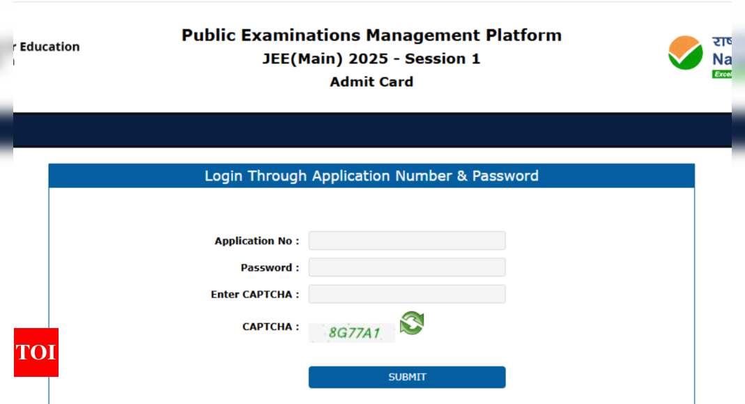 JEE Mains 2025 admit card for January 22, 23, and 24 exam out: Check direct link here