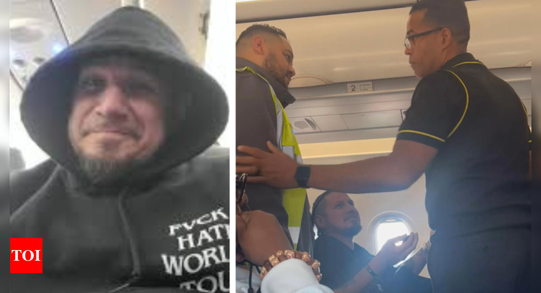 'Obscene' hoodie sparks mid-air drama: Texas man removed from Spirit Airlines flight, viral video sparks backlash