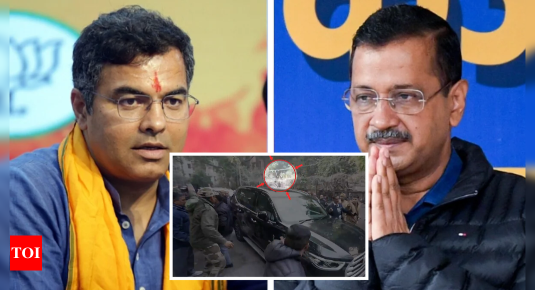 'Attempt to murder': Verma guns for Kejriwal after AAP says ex-CM's car attacked by BJP workers