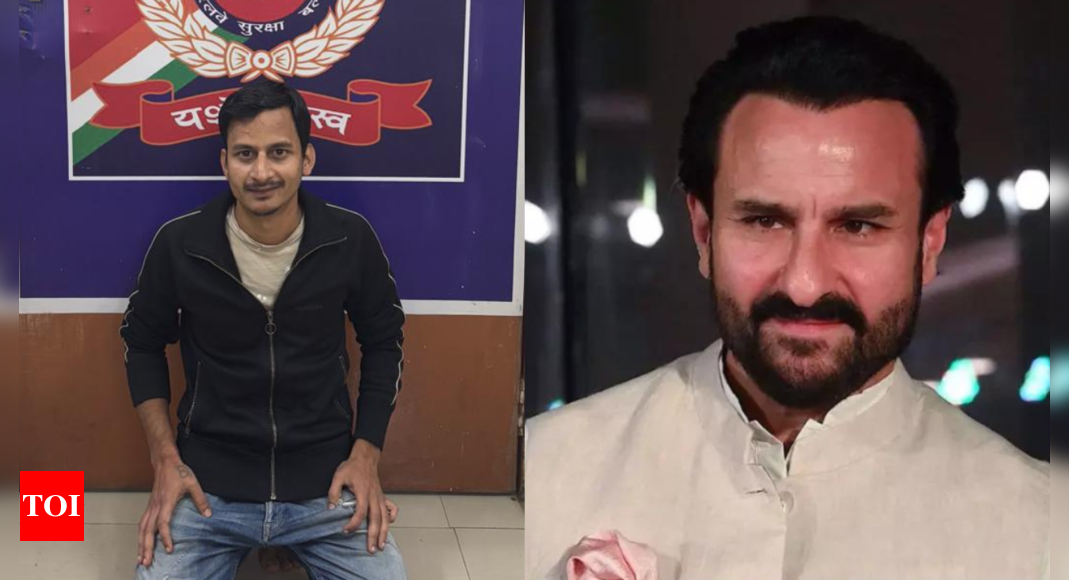 RPF detrains suspect in Saif Ali Khan attack case from Jnaneshwari express in Chhattisgarh