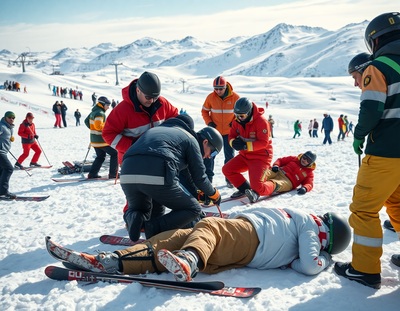 Ski lift collapse in northern Spain leaves 30 injured