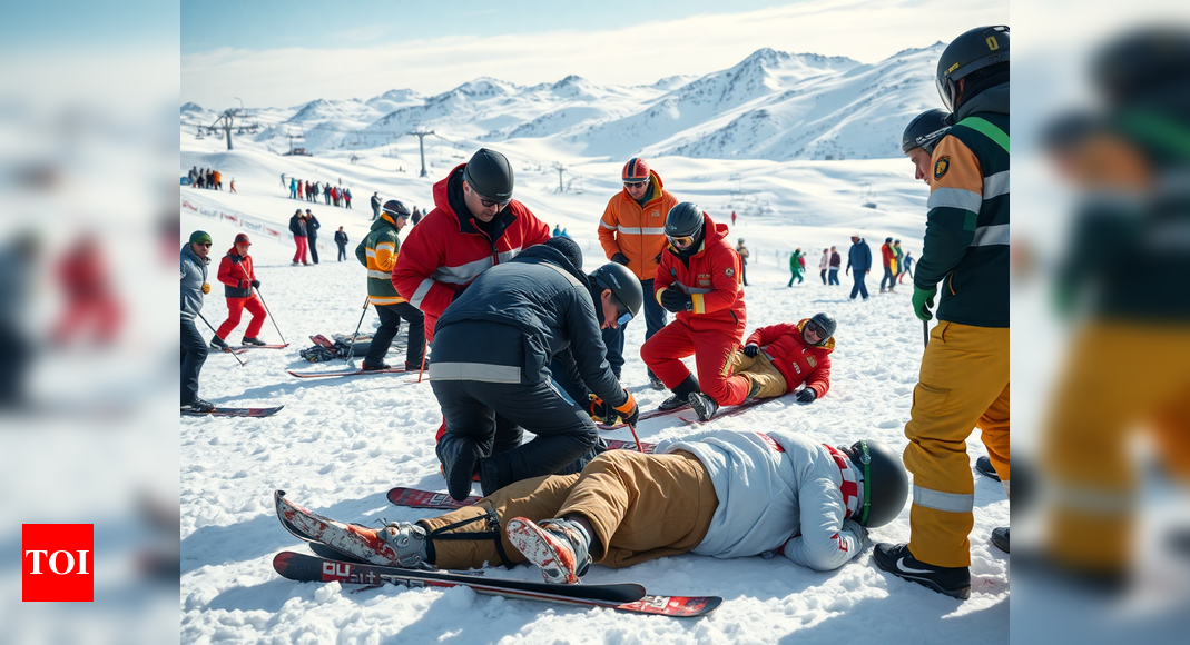 Ski lift collapse in northern Spain leaves 30 injured