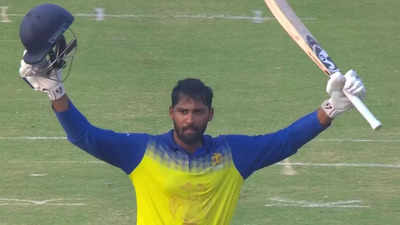 Smaran Ravichandran's 101 overshadows Dhruv Shorey third straight ton as Karnataka clinch fifth Vijay Hazare title