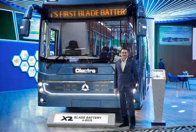 Olectra Greentech rolls out new buses equipped with blade battery technology