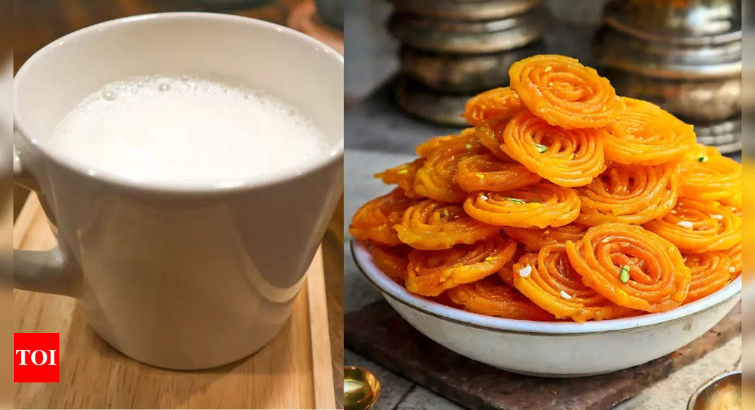 Why Doodh Jalebi is considered good for health