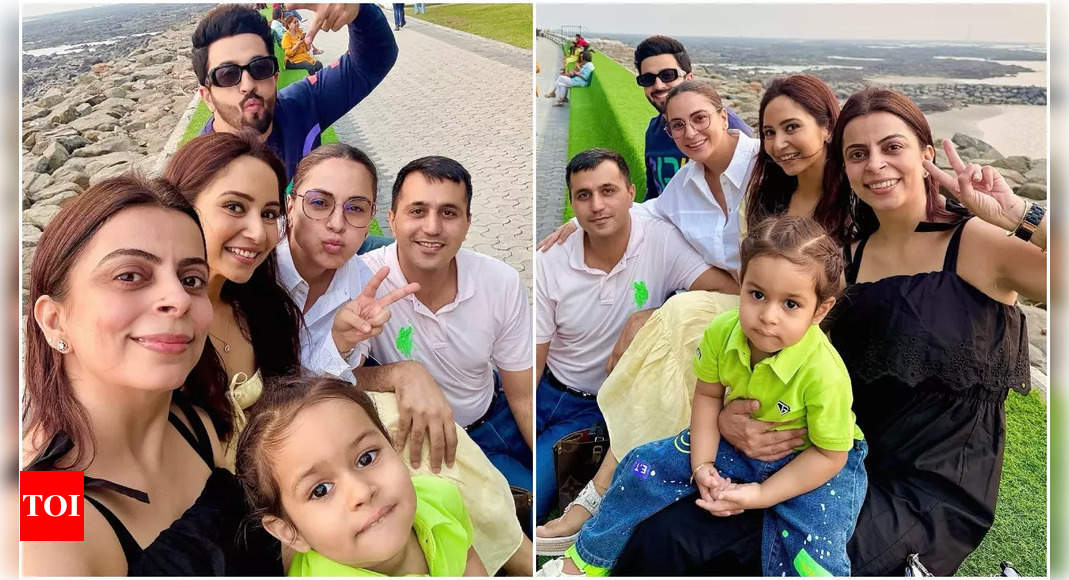 Dheeraj Dhoopar and Vinny Arora meet Shraddha Arya's newborn twins: heartwarming moments with little Zayn