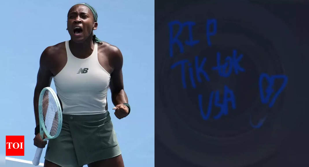 Coco Gauff expresses sadness over TikTok shut down after Australian Open victory