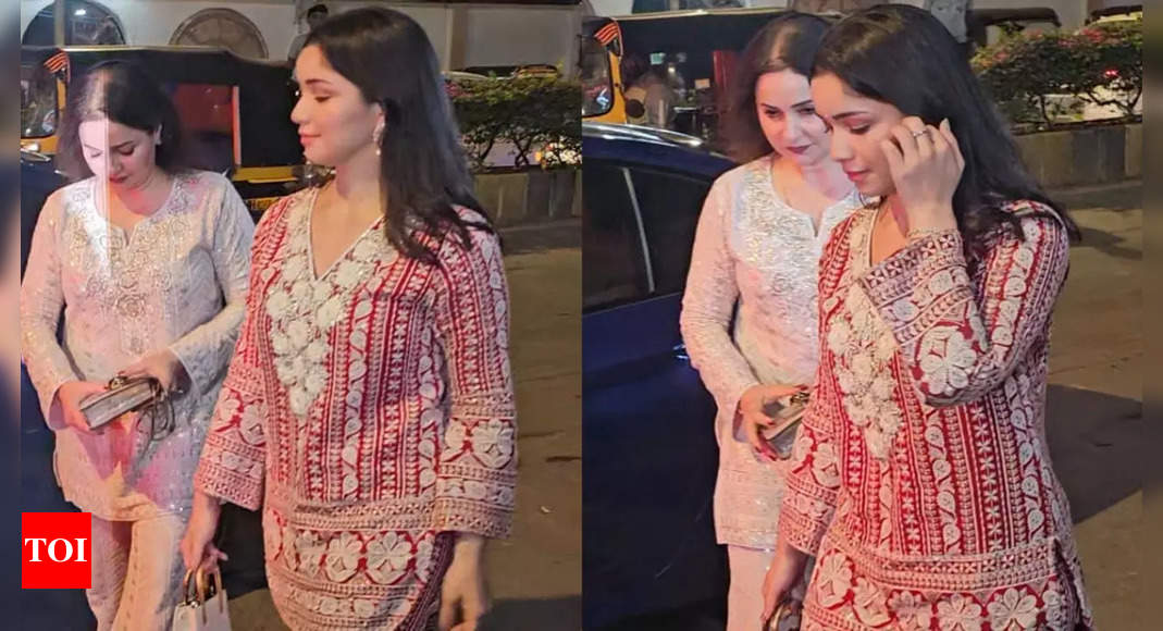 Sara Tendulkar casually walked into a wedding in a co-ord set; did she just set the next big wedding trend?