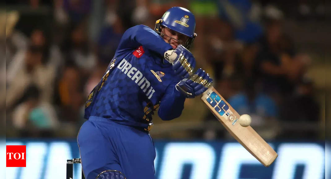 'I'm a lot more calm in my T20 game now', says Ryan Rickelton after blistering 89-run knock for MI Cape Town