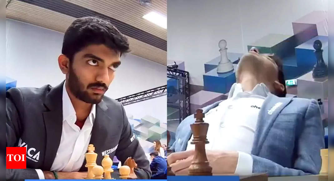 Watch: Gukesh takes opponent on an emotional roller coaster ride