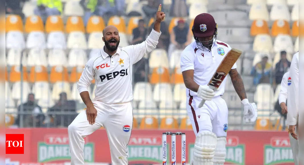 Pakistan outspin West Indies to take 1-0 lead