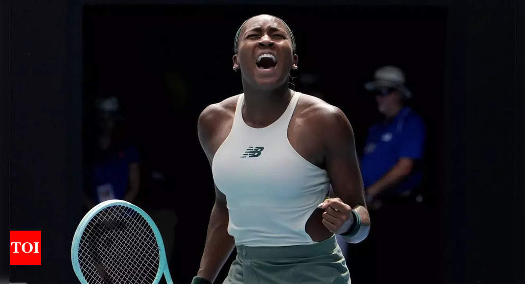 'Was playing a bit too passive': Coco Gauff drops a set but reaches Australian Open quarters