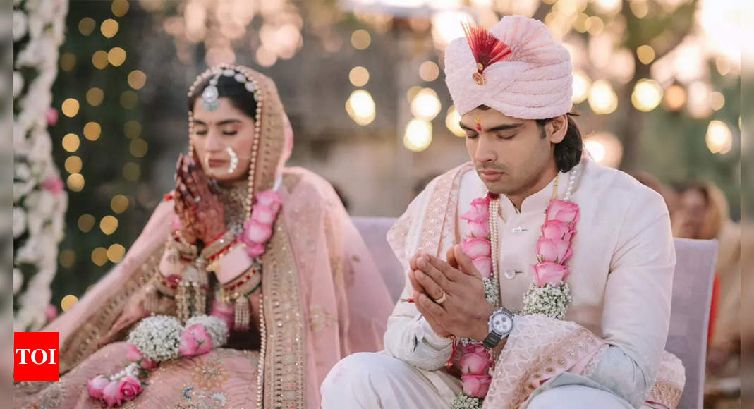 Neeraj Chopra ties knot with Himani. First pics out!