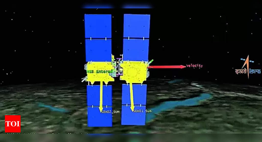 Isro preps for more docking trials with same SpaDeX satellites