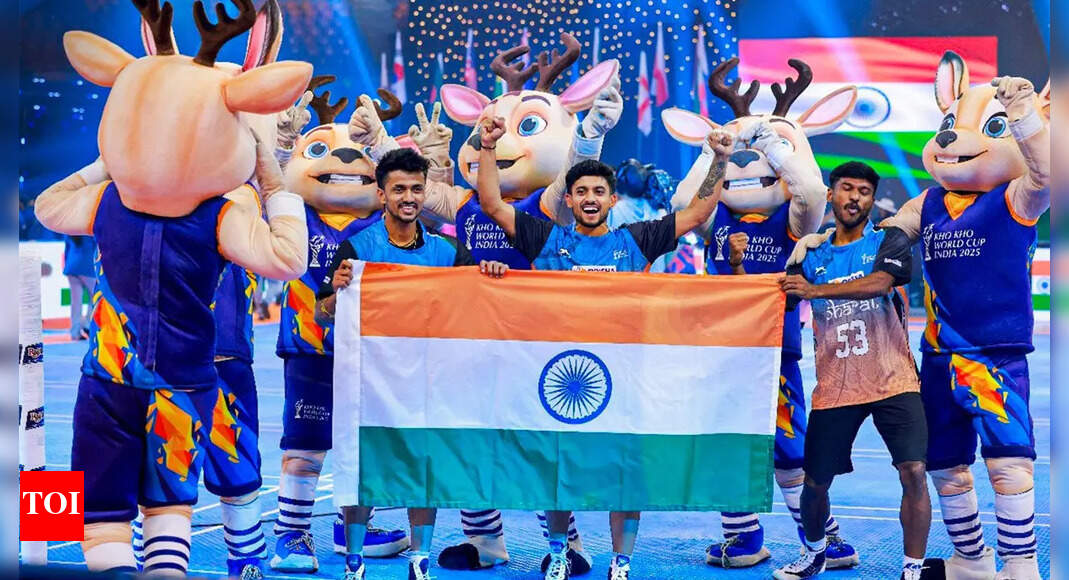 Kho Kho World Cup: Indian men's team crowned champion