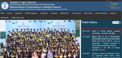 FMGE result 2024 released at natboard.edu.in: Direct link to check here