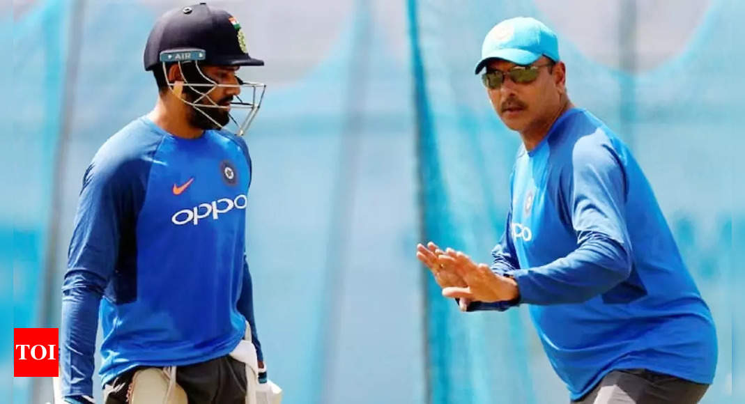 Rohit Sharma requests Ravi Shastri to move to centre seat