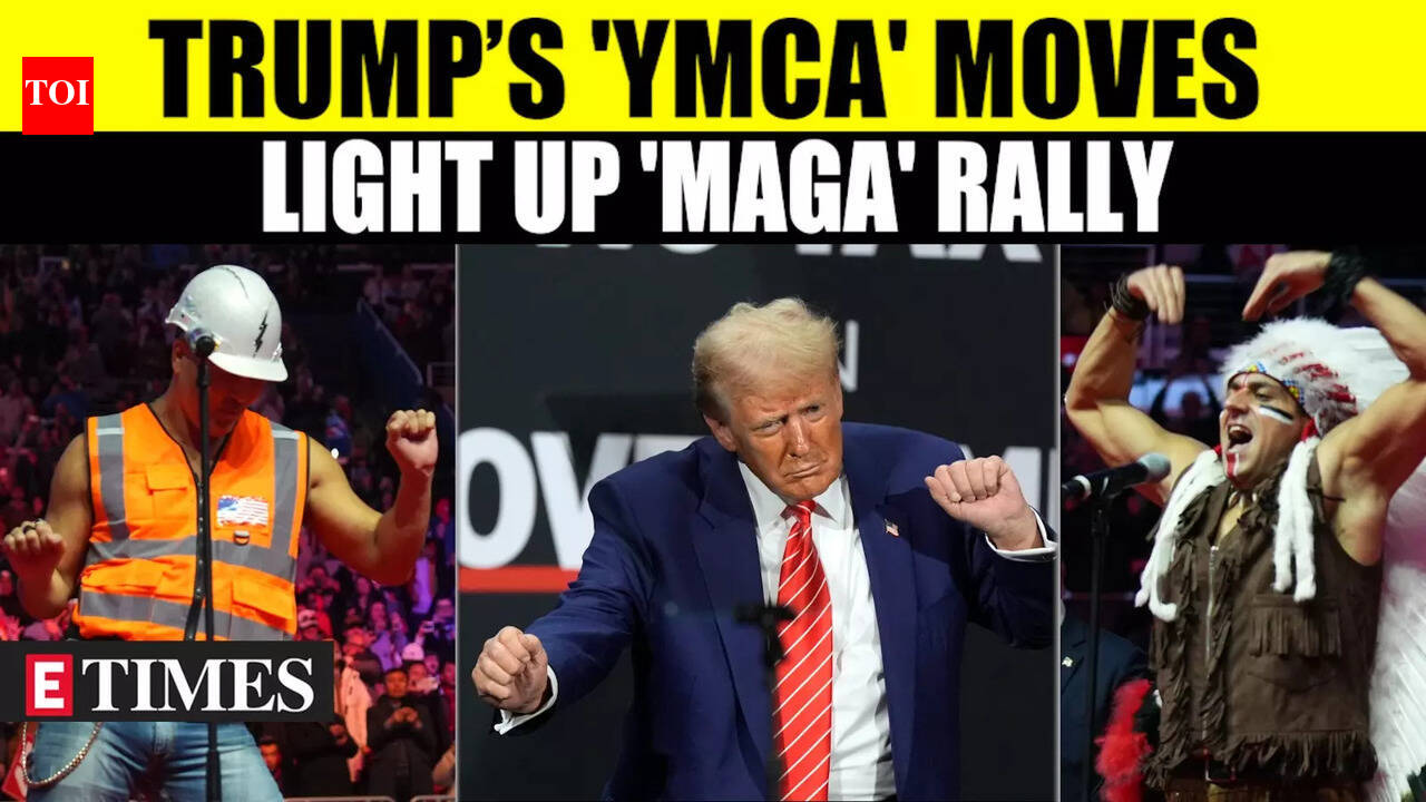 Donald Trump Grooves To 'YMCA' In Viral Victory Rally Moment!