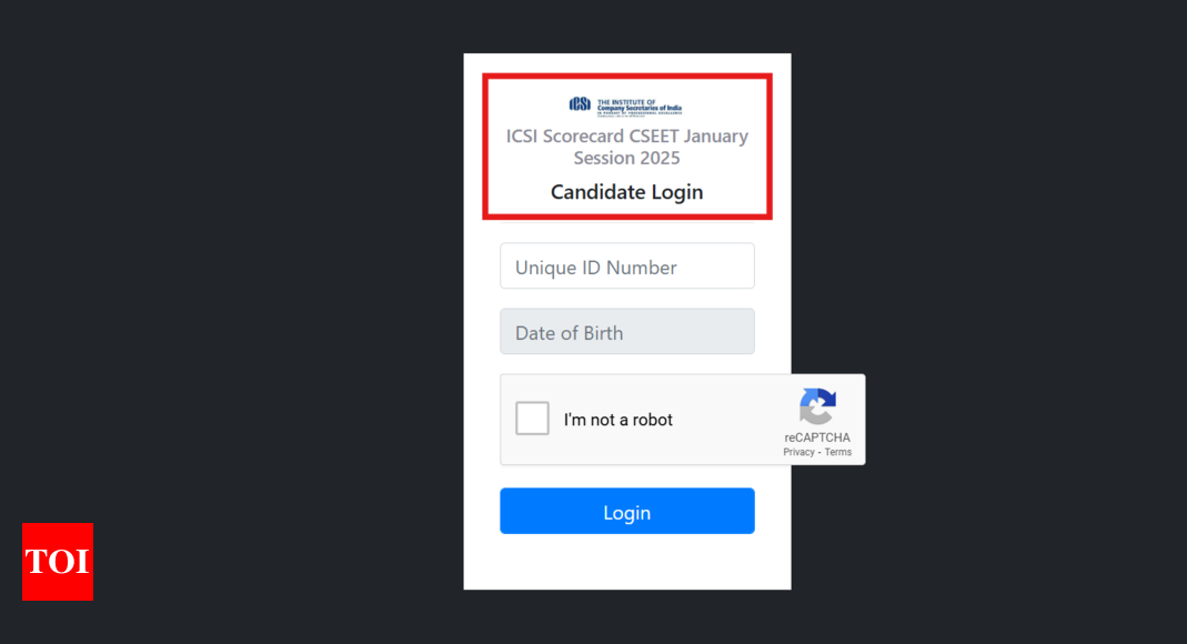 ICSI CSEET January 2025 results announced: Direct link to access here