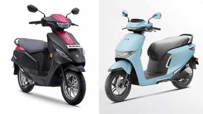 Suzuki e-Access vs Honda Activa e: comparison: Battery, range, features and more