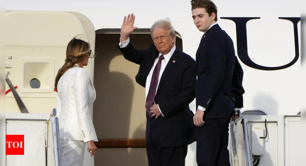 Will Barron Trump live in the White House? When Melania Trump said he would be allowed to...