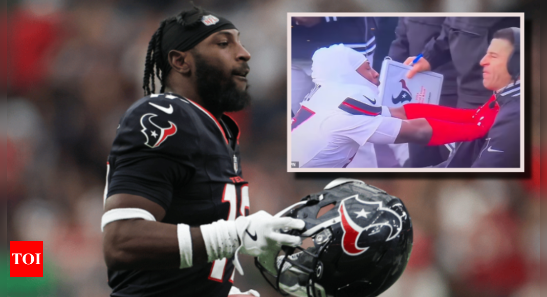 Texans’ Kris Boyd sparks chaos with sideline shove in playoff meltdown