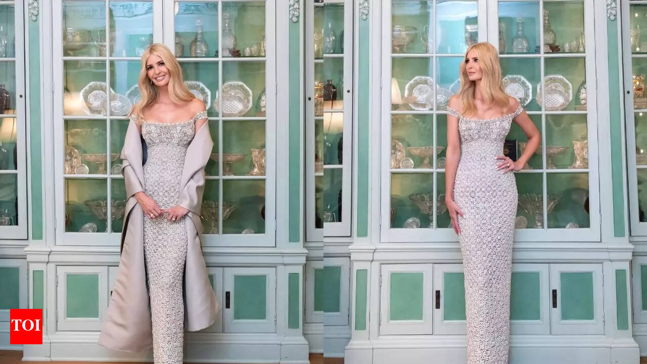 fitted lace wedding dress Ivanka