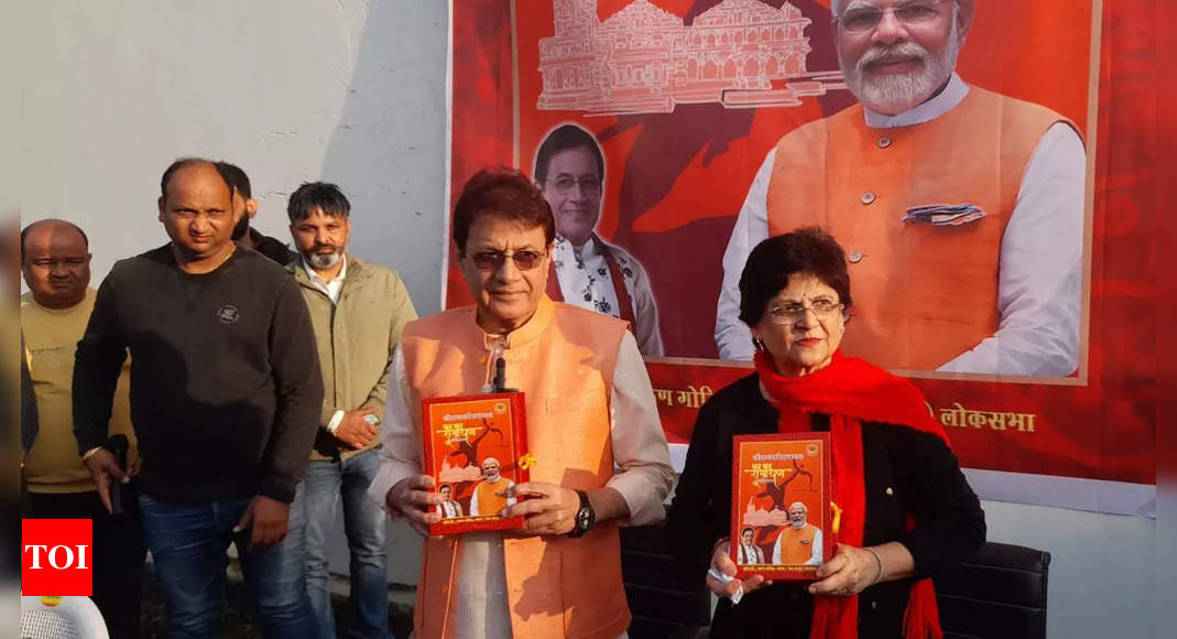 BJP MP Arun Govil vows to distribute 11L Ramayana copies across the country in different languages