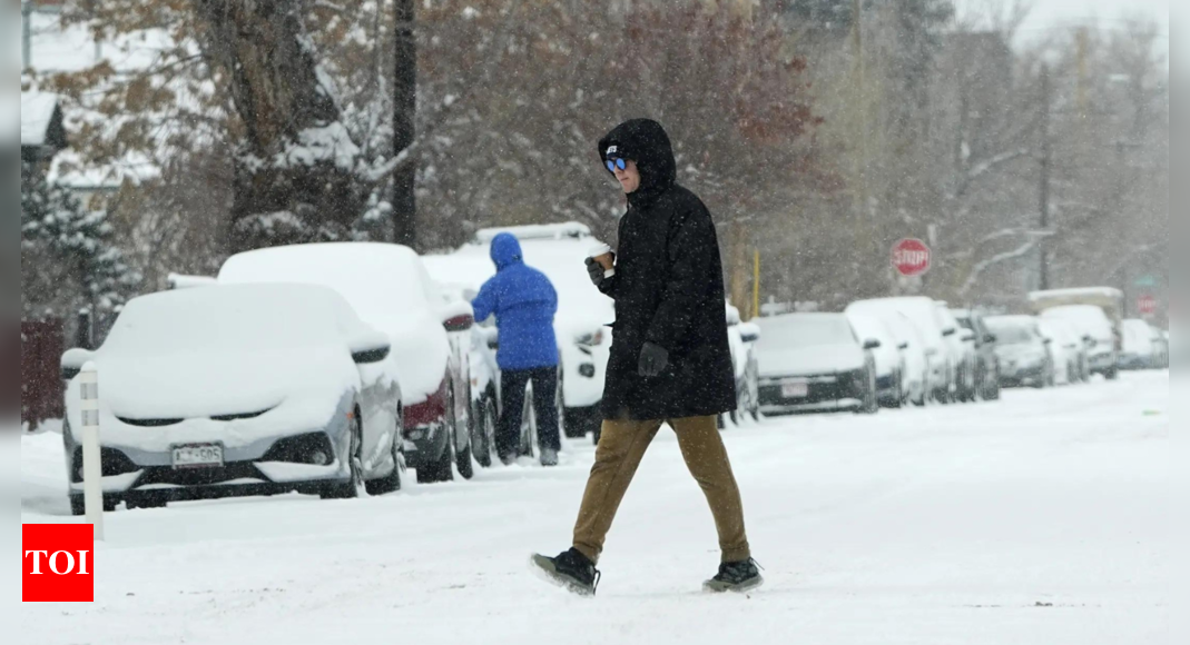 Millions across the US brace for plummeting temperatures and winter storms