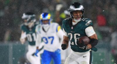Saquon Barkley is knocking on history's door with 2,329 yards—only ONE PLAYER stands in his way