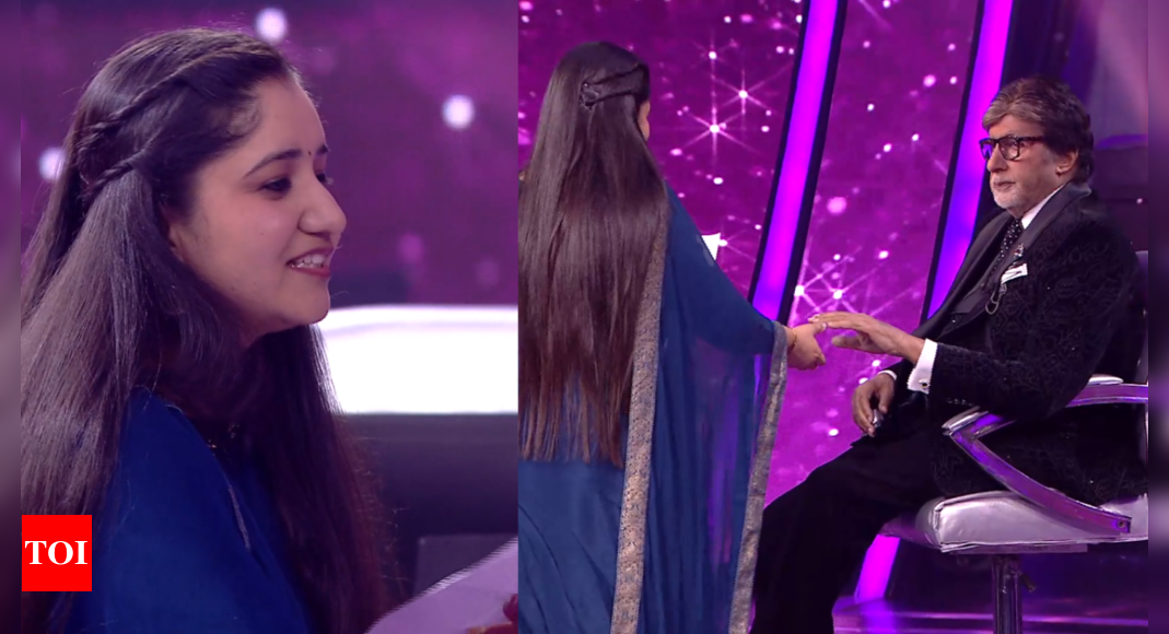 Kaun Banega Crorepati 15: Contestant Anjali's heartfelt proposal to Amitabh Bachchan leaves him beaming; Big B replies, 'I love you' with a huge smile