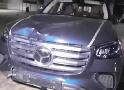 Doctor in speeding Mercedes SUV kills man painting dividers in UP's Meerut