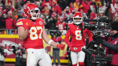 “F*cking rocking”: Travis Kelce expressed admiration for the atmosphere at Arrowhead Stadium during the Chiefs' divisional round victory over the Texans