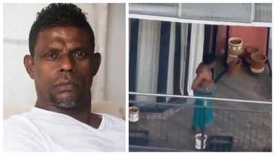 Vinayakan sparks controversy over obscene behavior and indecent exposure from flat balcony