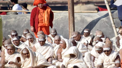 Over 100 women initiated into Juna Akhara at Maha Kumbh