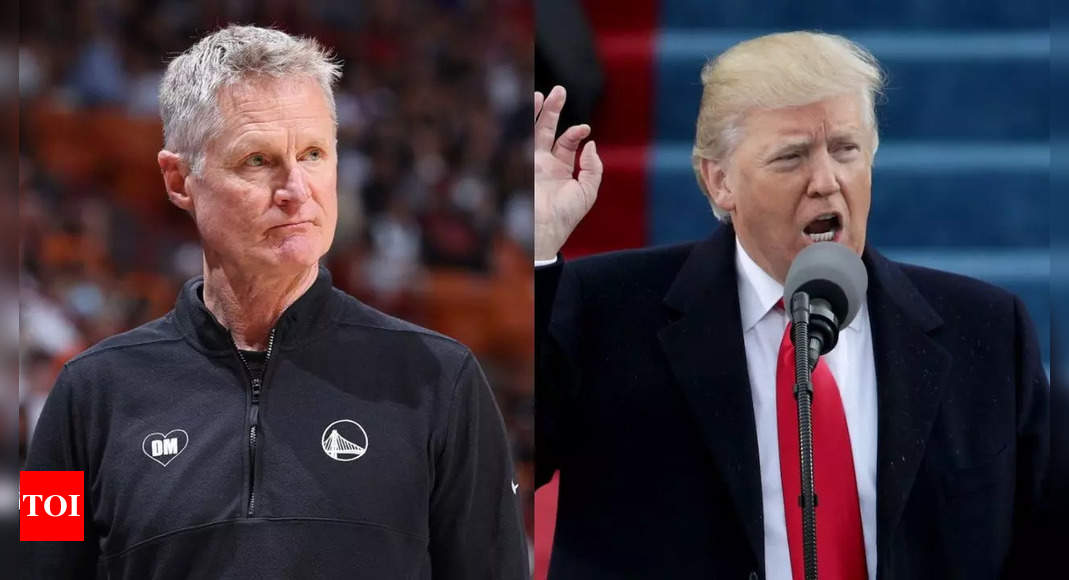 Steve Kerr laughs off questions about missing Donald Trump’s induction: “I didn't watch the inauguration”