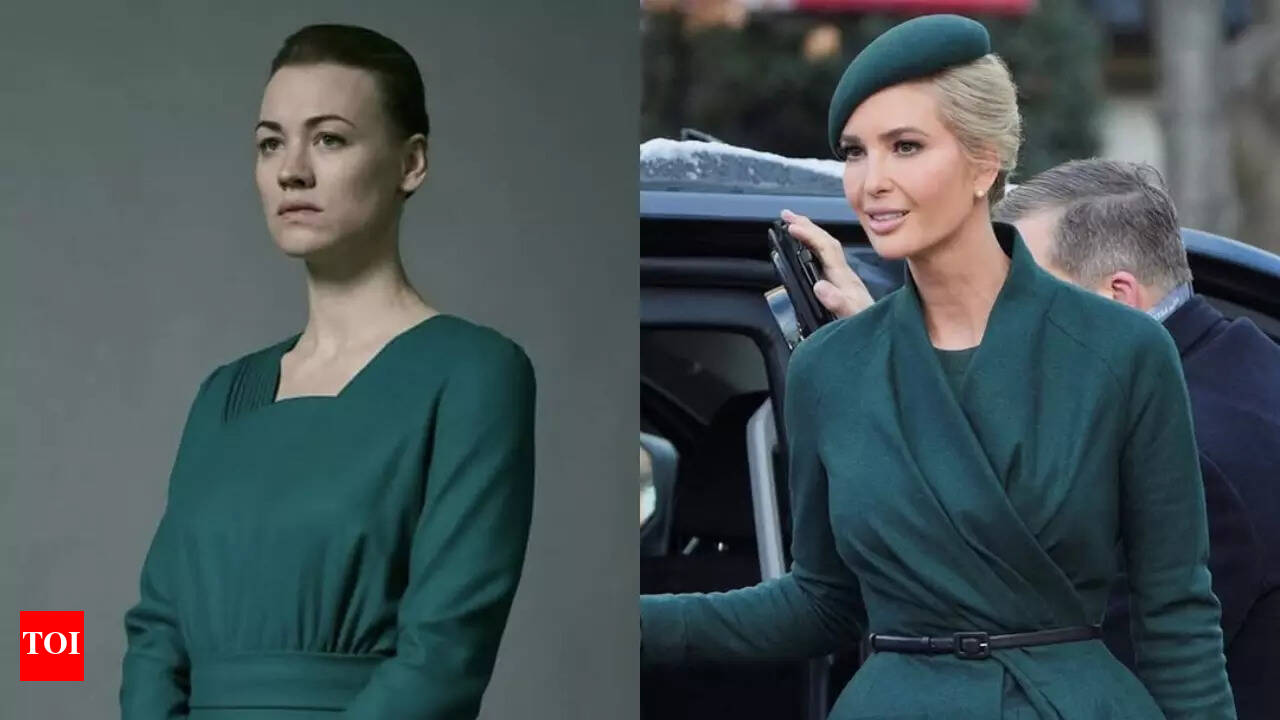 Did Ivanka Trump's Inauguration outfit echo 'The Handmaid's Tale'? | - The  Times of India