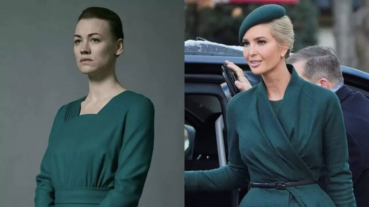 Did Ivanka Trump's Inauguration outfit echo 'The Handmaid's Tale'? | - The  Times of India