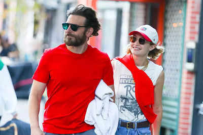 New Video Shows Gigi Hadid and Bradley Cooper Enthusiastically Supporting Eagles During NFL Playoffs