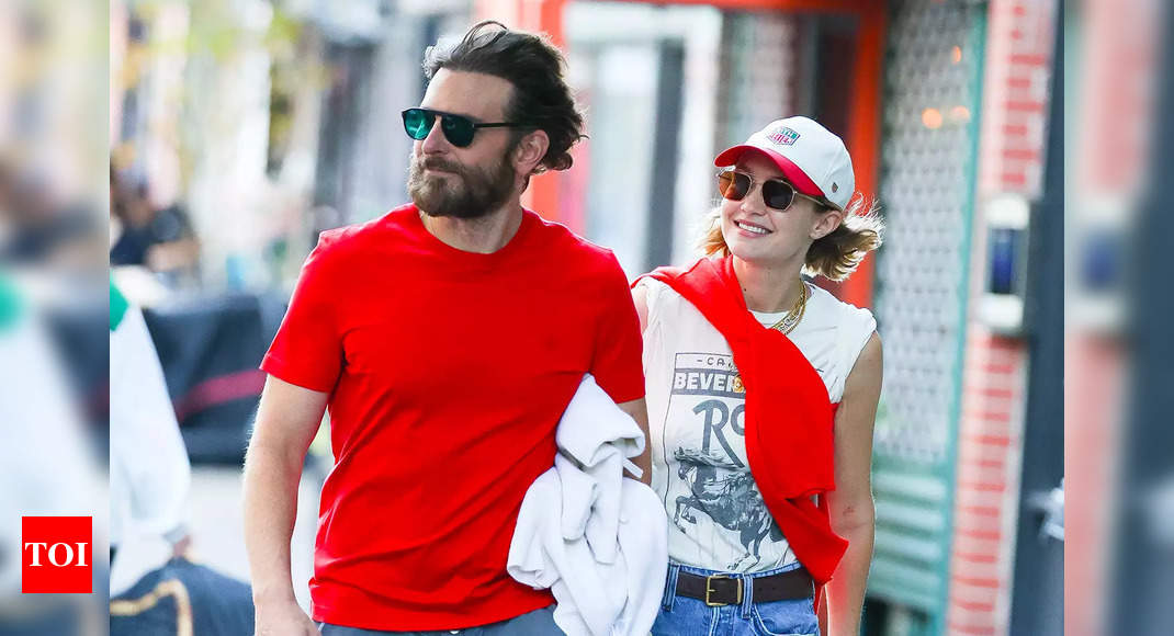 New Video Shows Gigi Hadid and Bradley Cooper Enthusiastically Supporting Eagles During NFL Playoffs