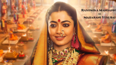 Rashmika Mandanna looks majestic as Maharani Yesubai in Vicky Kaushal starrer 'Chhaava'