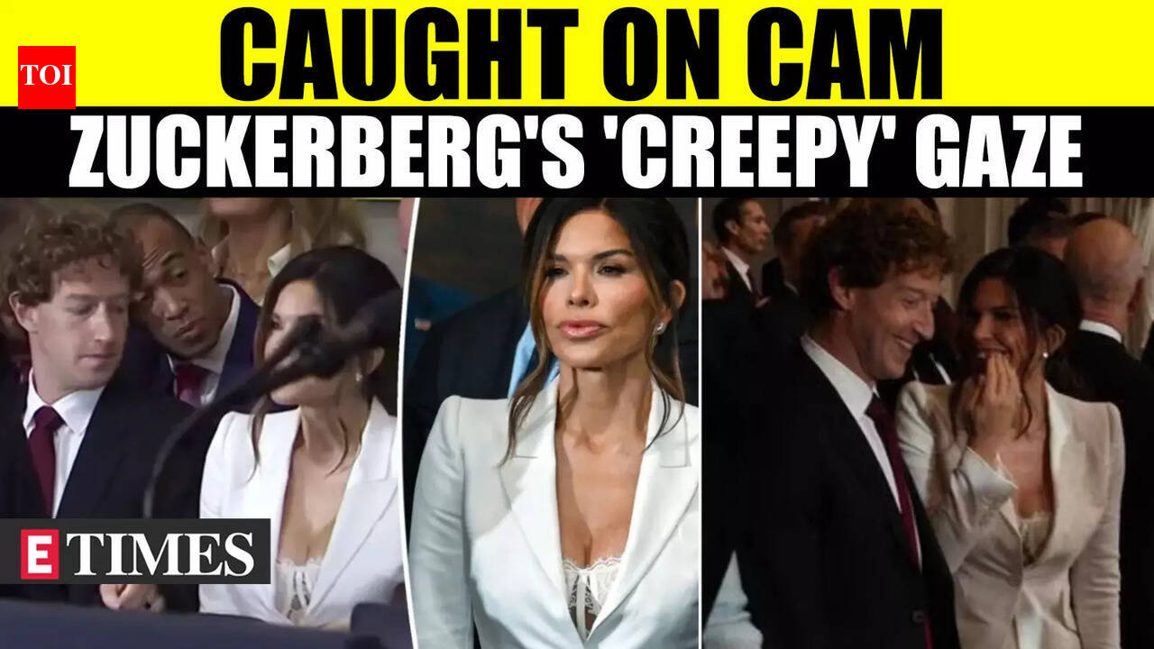 Mark Zuckerberg’s Sneaky Glances Steal Spotlight At Trump’s ...