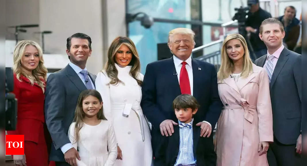 A touch of nostalgia: Donald Trump’s new Oval Office features family photos of late parents, sister, Barron, and Tiffany