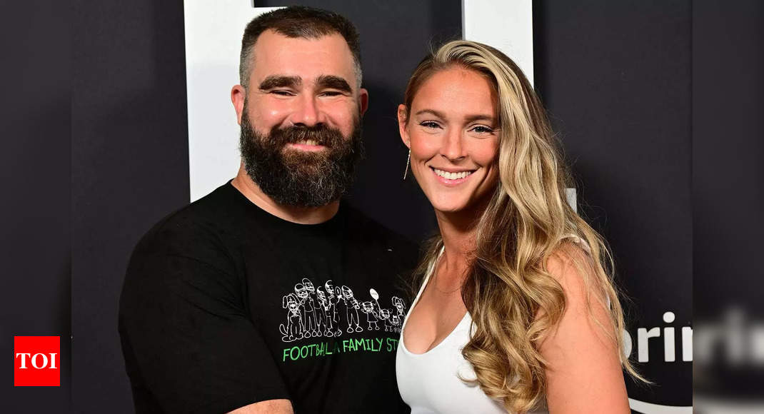 Jason Kelce got a hesitant “yes” from his wife, Kylie Kelce, and surprised her with an idea that made her “nervous”